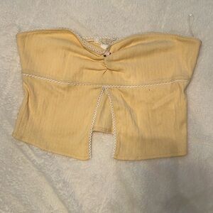 Tilly’s yellow tube top